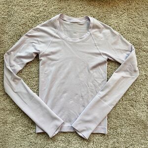 Lululemon Swiftly Tech Long Sleeve 2.0 *Race Length in Lavender Dew 0